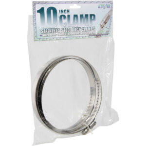 Stainless Steel Duct Clamps - 10"