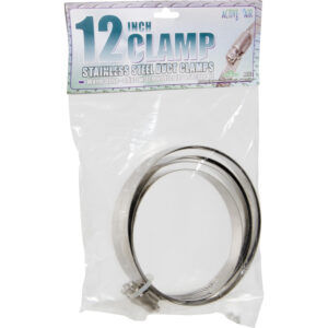 Stainless Steel Duct Clamps - 12"