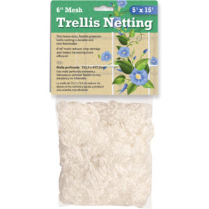 Trellis Netting 6" Mesh, woven, 5' x 15'