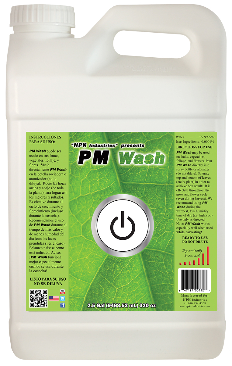 PM Wash 2.5 Gal (2/cs)