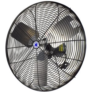 20" Oscillating Circulation Fan, Black OSHA Guards